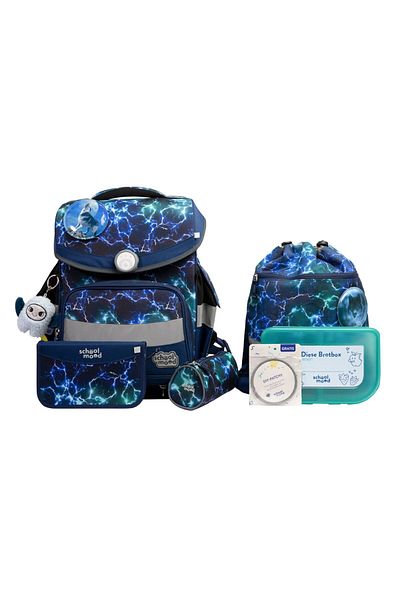 School Mood Set de ghiozdane școlare Timeless Pro, 7 piese