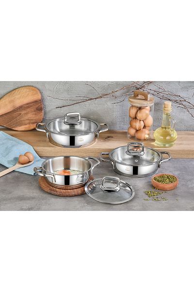 FALEZ Vento 6 Piece Steel Sahan Set