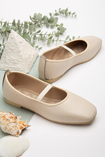 Slipcat Γυναικεία καθημερινά παπούτσια μπαλαρίνας με ελαστικά μπαλαράκια