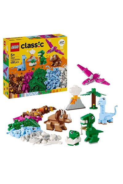 LEGO Classic Creative Dinosaurs Cultivated Imagination for Kids Ages 11041 - 5 Years Old and up