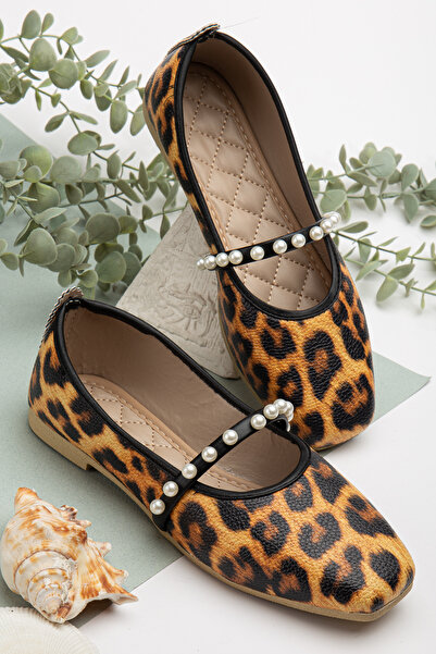 Slipcat Women's Skin Pearl Ballerina Home and Outdoor Shoes