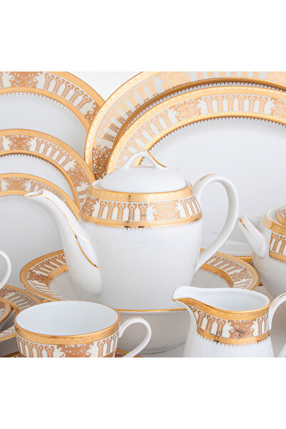 HIC Yamasin Japanese Porcelain Dinner Set 95 Pieces for 12 Persons