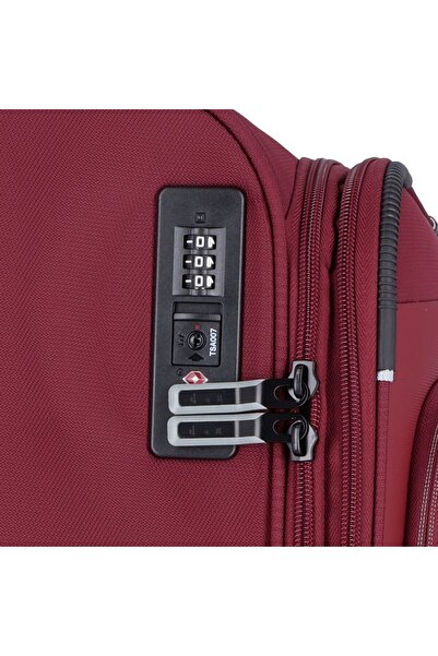 D&N Travel Line 9504 4 Rollen Trolley M 67 cm mit Dehnfalte