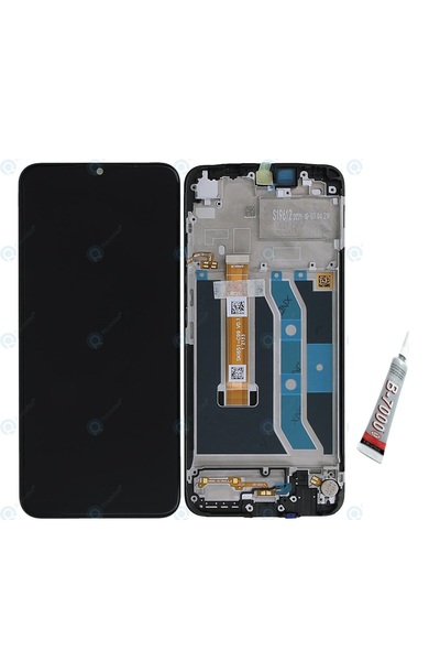 SDT Realme C21Y Screen Touch Slatted (Black) B7000 Adhesive