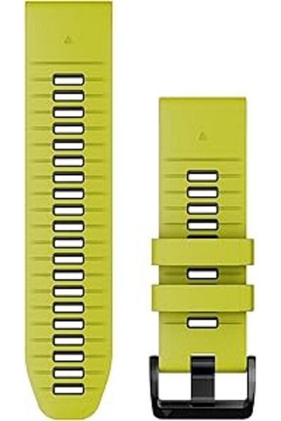Garmin QUICKFIT 26 WATCH BANDS ELECTRIC LIME/GRAPHITE SILICONE BAND