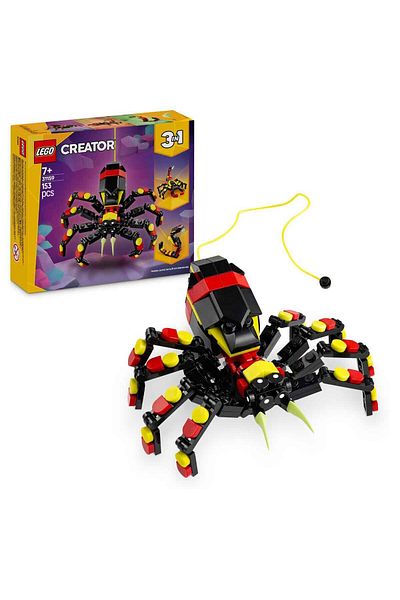LEGO Wild Animals Creator 3 - Amazing Spider 31159 Games, Kids Ages 7 and up