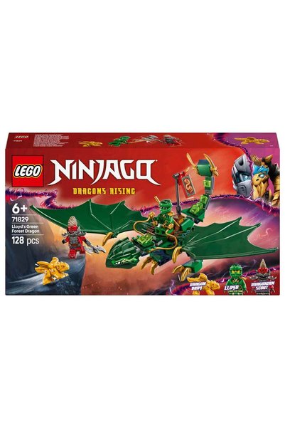 LEGO NINJAGO Lloyd’un Yeşil Orman Ejderhası 71829 - 6 Yaş ve Üzeri Çocuklar için 2 Minifigü