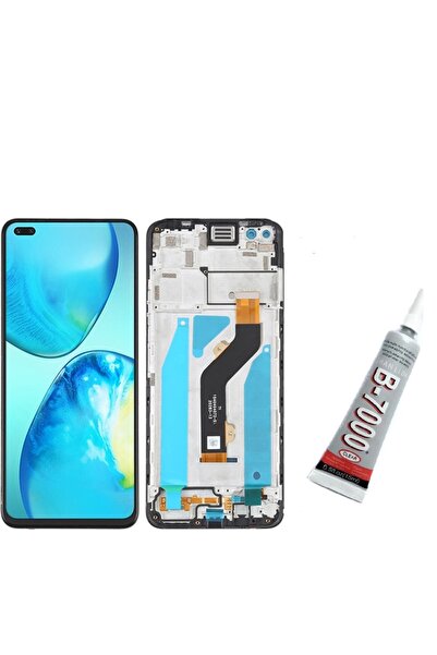 SDT شاشة انفينيكس نوت 8 تعمل باللمس (أسود) B7000 GLUE