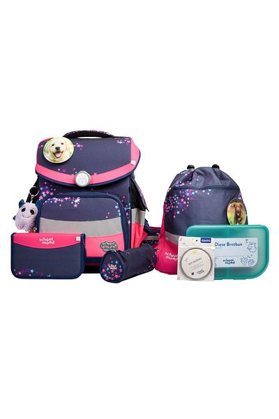 School Mood Set de ghiozdane școlare Timeless Pro, 7 piese