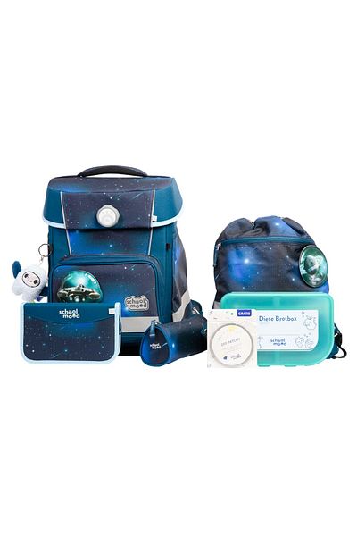 School Mood Set de ghiozdane școlare Champion Maxx Pro Mila, 7 piese