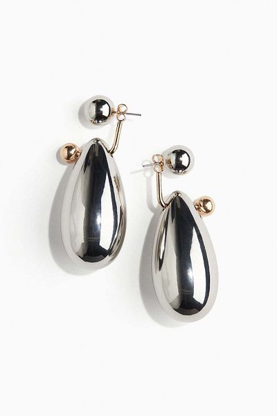 H&M Front and back statement earrings