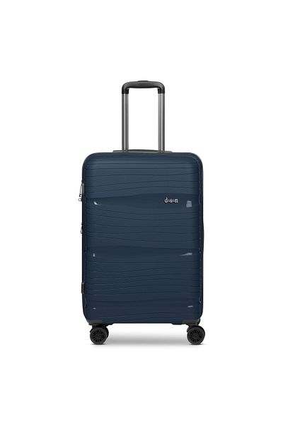 D&N Travel Line 4300-Plus 4-Rollen Trolley M 65 cm mit Dehnfalte