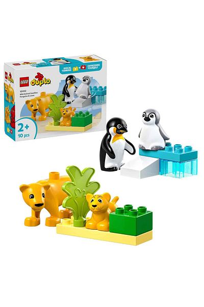 LEGO Duplo Town Wild Animal Families: Penguins and Lions 10442 - 2 Years Old and Younger