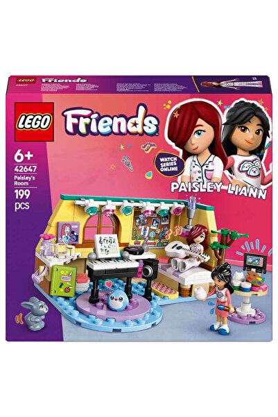 LEGO Friends Paisley’nin Odası 42647 - 6 Yaş ve Üzeri Çocuklar için Mini Bebek İçeren Yarat