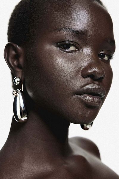 H&M Front and back statement earrings