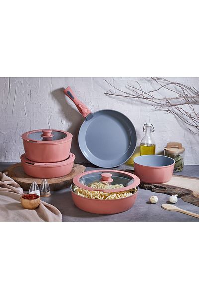 FALEZ Auris X Largel 9 Pcs Pot Set