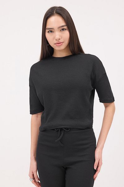 Addax Crew Neck Short Sleeve Top and Bottom Set Tkm13115-u3