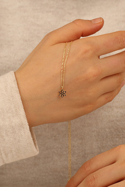 Çgk Çiğdem Gürel Kuyumculuk Çiçek Altın Kolye