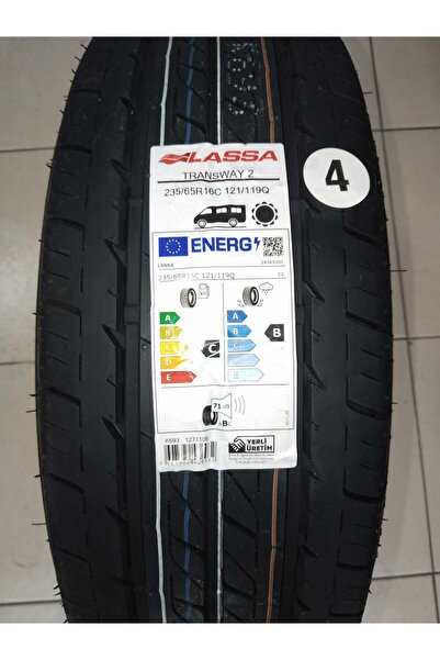 Lassa 235/65R16C 121/119Q TRANSVAY2 LASSA HAFİF TİCARİ YAZ LASTİĞİ 2025 ÜRETİM