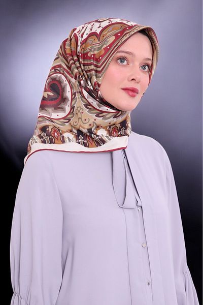 Levidor Eșarfă casual Etnic Etro Model retro Bumbac Eșarfă confortabilă