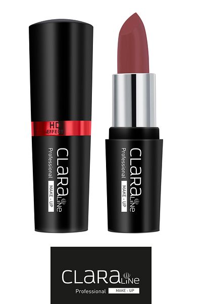 Clara Line Matte Lipstick 454 Cool Mauve