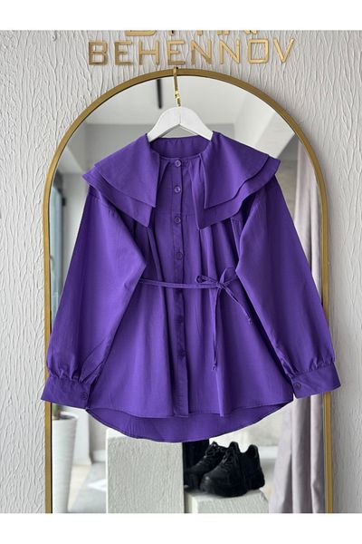 Butik Purple Vintage Shirt