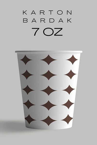 OEM كوب ورقي 7 أونصة مانع للتسرب 200 قطعة 50*4
