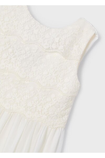 MAYORAL Kız Çocuk Güpürlü Şifon Tulum