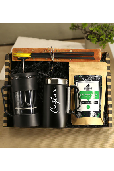 Senin kutun Kişiye Özel Çelik Bardak Termos & French Press & Filtre Kahve & T...