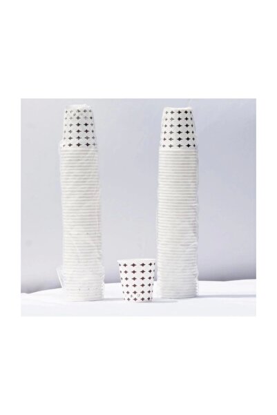Genel Markalar Kullan At 100 Adet Karton Bardak 7 Oz 50'li X 2 Paket