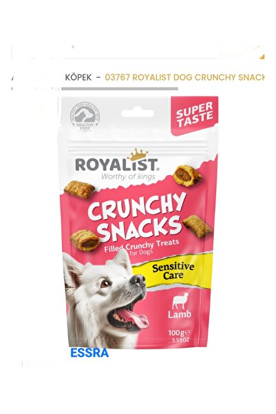 Royalist Crunchy snacks lamb/sensitive care(8 ay üzeri tüm ırklar için kuzu e...