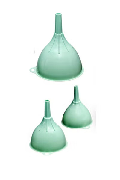 Generic مجموعة قمع بلاستيك اسباني مكونة من 3 قطع