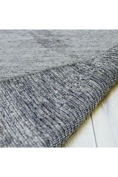 Homelux Foldy Rug, Rectangular, 76X150 Cm, Plain, Double-Sided, Dark Grey, Polyester