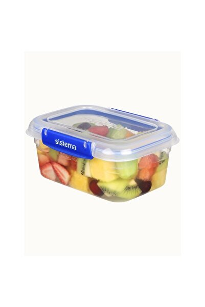 Sistema 3-Piece Leak-Proof Rectangular Klip It Plus Food Storage Container Set 1 Liter