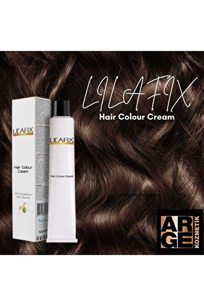 Lilafix saç boyası 6,37 (bronz kahve) 1 kutu (72 adet)