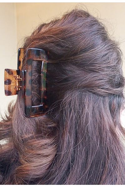 CAŞ DEKORASYON Brown Leopard Patterned Latch Buckle