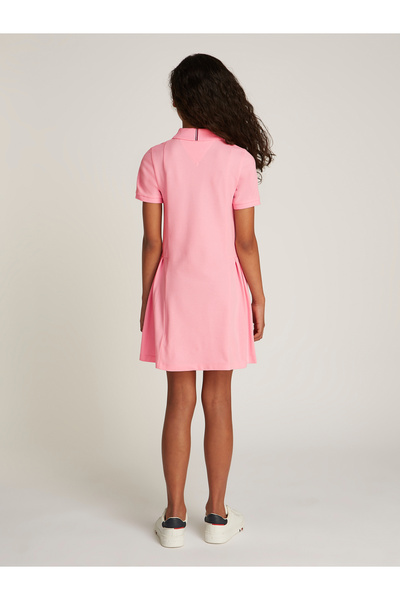 Tommy Hilfiger Girls Pink T-Shirt Dress