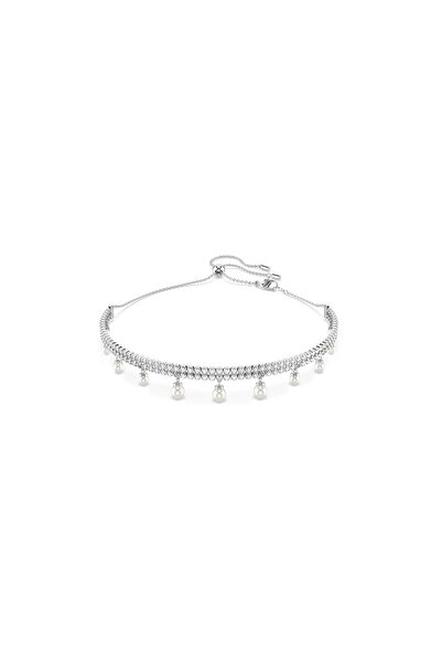 Swarovski 5720865 Kolye Ss25 Capsule:Choker Prl Whıte/Rhs