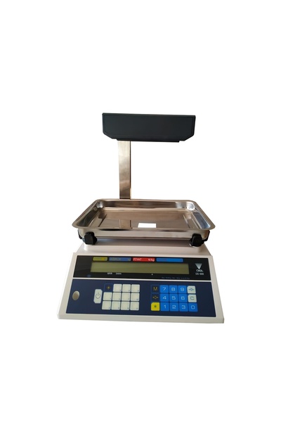 DIGI DS-688 15 kg Pazarcı Terazisi Boyunlu, Fiyat Hesaplamalı Sanayi Bakanlığ...