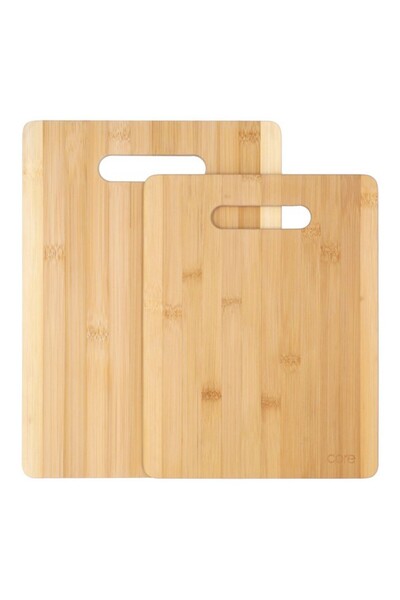 Core Kitchen مجموعة ألواح التقطيع المقاومة للميكروبات المصنوعة من الخيزران ال...