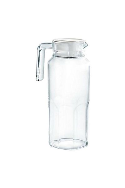 Luminarc Tuff Durable Fridge Glass Jug with Lid 1.3 Liter