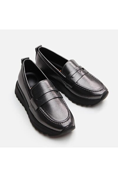 Yaya by Hotiç Antrasit Kadın Loafer