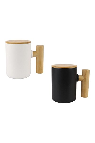 Kalring 2-Piece Coffee Mug with Bamboo Lid 400ml