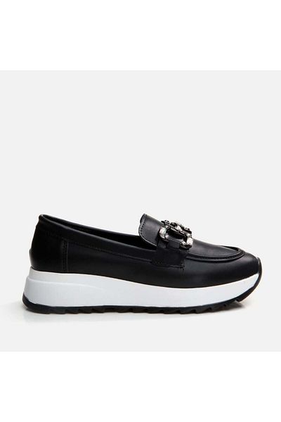 Yaya by Hotiç Yaya Schwarzer Damen-Loafer