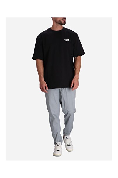 THE NORTH FACE Ανδρικό μαύρο μπλουζάκι oversize S/S Essential The North Face