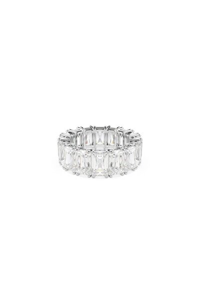 Swarovski 5709279 Swarovski Yüzük Re Matrıx:Rıng Baguette Whıte/Rhs 60