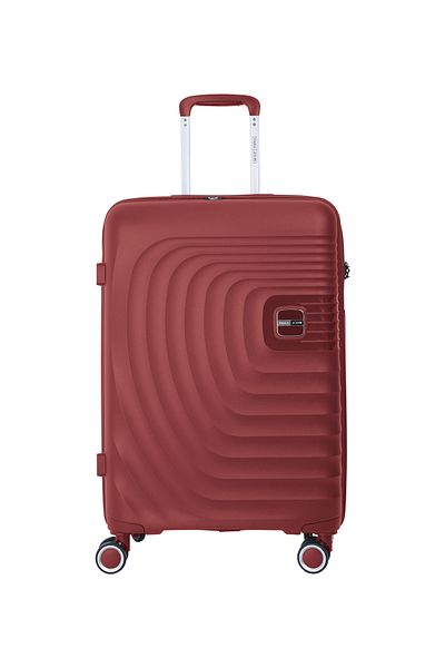 PARAJOHN Anti Theft Stylish PP 3 Pcs Trolley Set - Wine Red