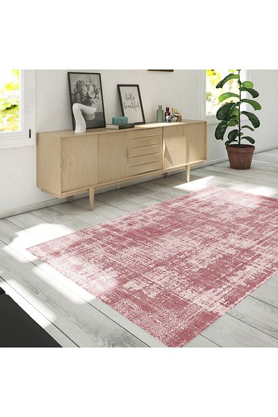 Homelux Ryo Rug, Rectangular, 152X230 Cm, Abstract, Pink, Polyester
