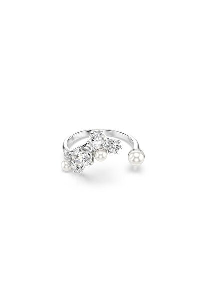 Swarovski 5705599 Ring Constella: Ring Op White/Rhs 55