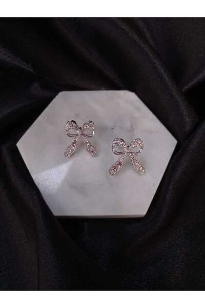 Allen Accessories FİYONK GÜMÜŞ TAŞLI KÜPE